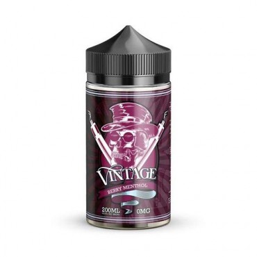 Berry Menthol 200ml E-Liquid By Vintage