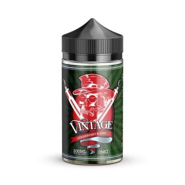 Strawberry & Kiwi 200ml E-Liquid By Vintage