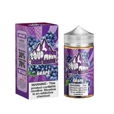 Grape 200ml E-Liquid By Sour Man