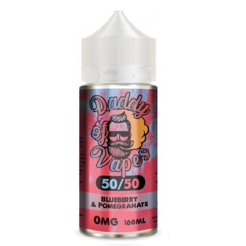 Blueberry & Pomegranate 200ml E-Liquid By Daddy of Vapes