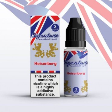 Pack of 10 Signature Heisenberg 10 X 10ml Eliquid