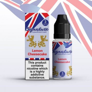 Pack of 10 Signature Lemon Cheesecake 10 X 10ml Eliquid