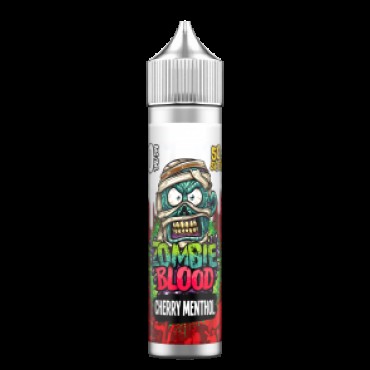 Cherry Menthol 50ml E-Liquid By Zombie Blood