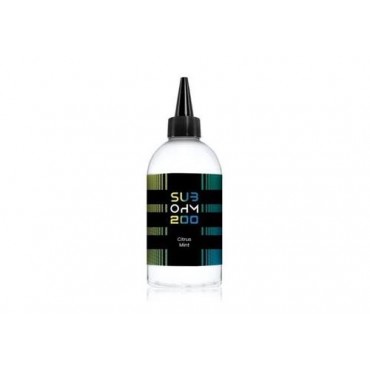 Citrus Mint 200ml E-Liquid By Sub Ohm 200