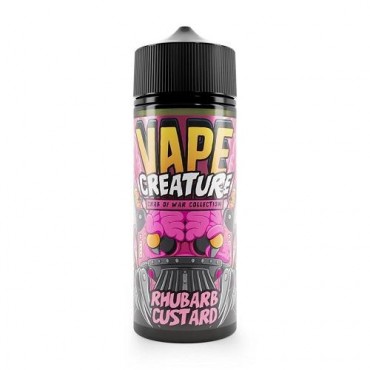 Rhubarb CUSTARD 100ml E-Liquid By Vape Creature