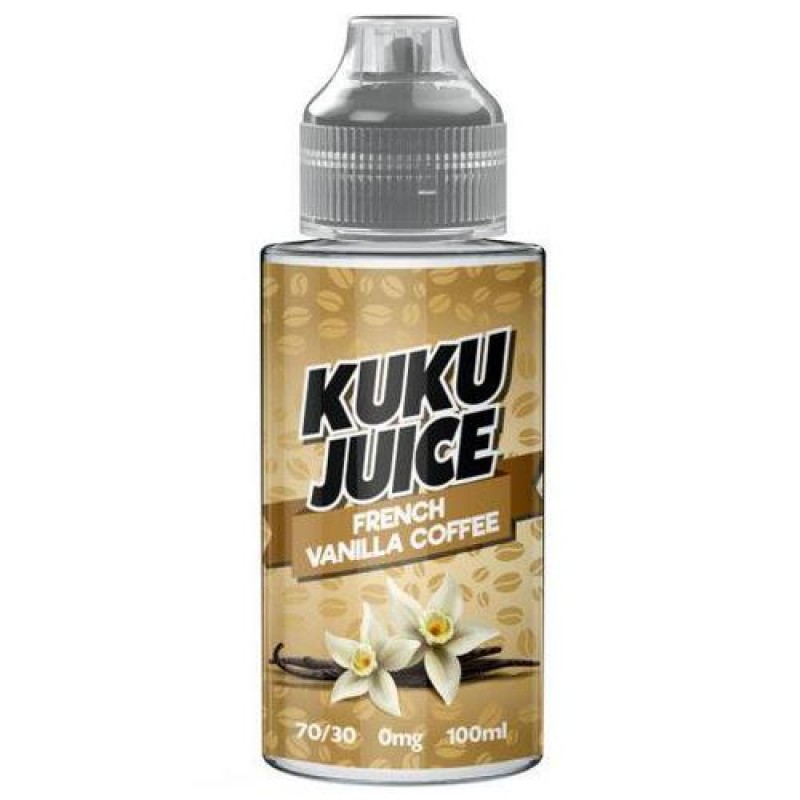 French Vanilla Coffee 100ml E-Liquid By Kuku Juice
