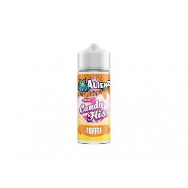 Toffee CANDY FLOSS 100ml E-Liquid By 50/50 Alienz Vape Co | BUY 2 GET 1 FREE