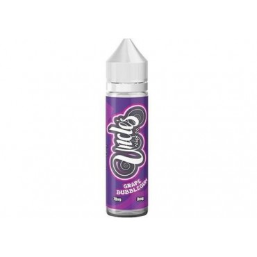 Grape Bubblegum 50ml E-Liquid By Uncles Vape Co.