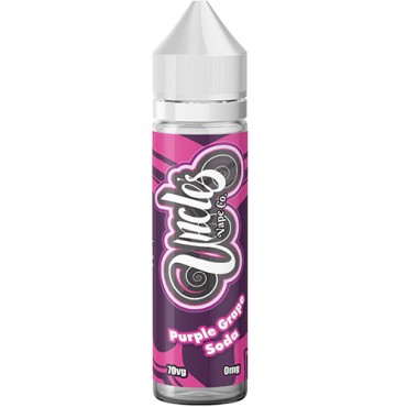 Purple Grape Soda 50ml E-Liquid By Uncles Vape Co.