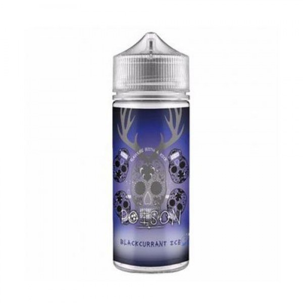 Blackcurrant Ice 100ml E-Liquid By Poison