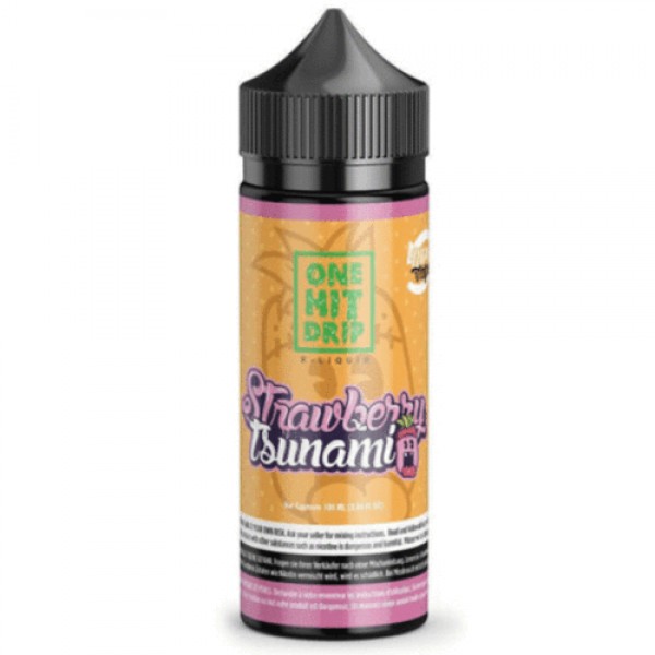 Strawberry Tsunami One Hit Drip E Liquid by Ruthless 100ml