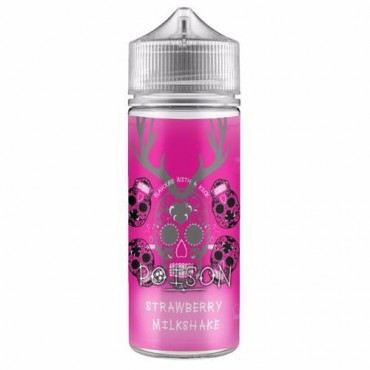 Strawberry Milkshake 100ml E-Liquid By Poison