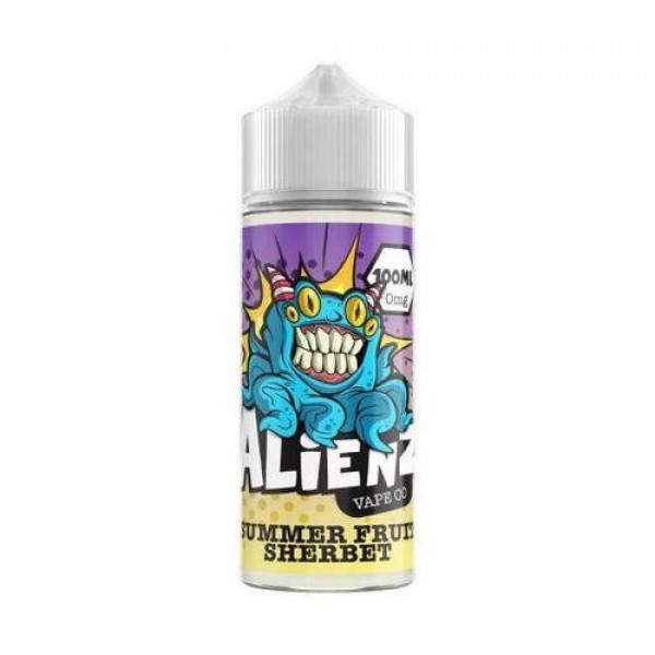 Summer Fruit Sherbet 100ml E-Liquid By Alienz Vape Co | BUY 2 GET 1 FREE