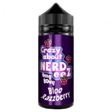 Bloo Razzberry 100ml E-Liquid By Crazy about Nerdeez | BUY 2 GET 1 FREE