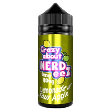 Lemonade & Sour Apple 100ml E-Liquid By Crazy about Nerdeez | BUY 2 GET 1 FREE