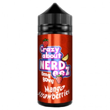 Mango Strawberries 100ml E-Liquid By Crazy about Nerdeez | BUY 2 GET 1 FREE