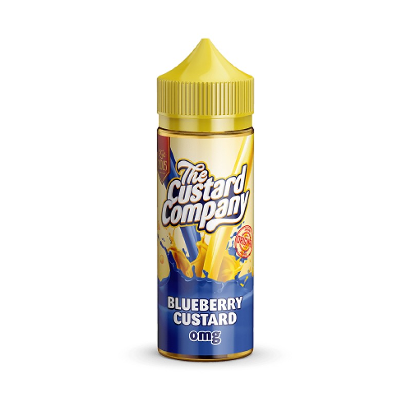 Blueberry Custard 100ml E-Liquid By The Custard Company | BUY 2 GET 1 FREE