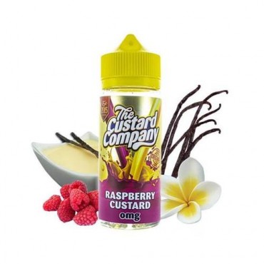 Raspberry Custard 100ml E-Liquid By The Custard Company | BUY 2 GET 1 FREE