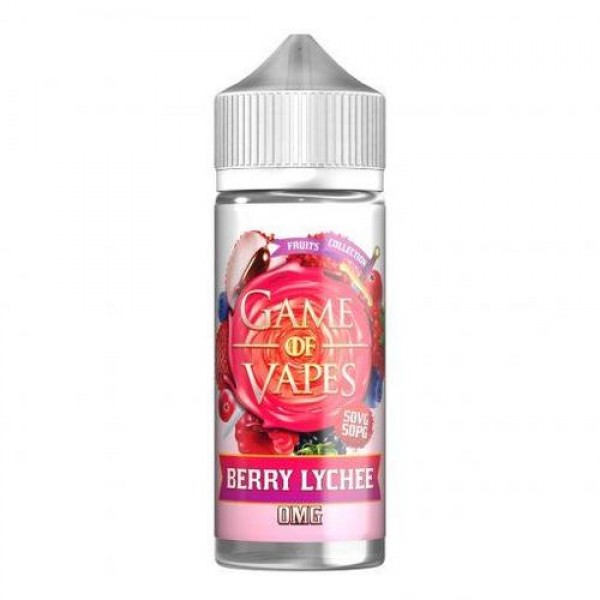 Berry Lychee 100ml E-Liquid By Game of Vapes | BUY 2 GET 1 FREE
