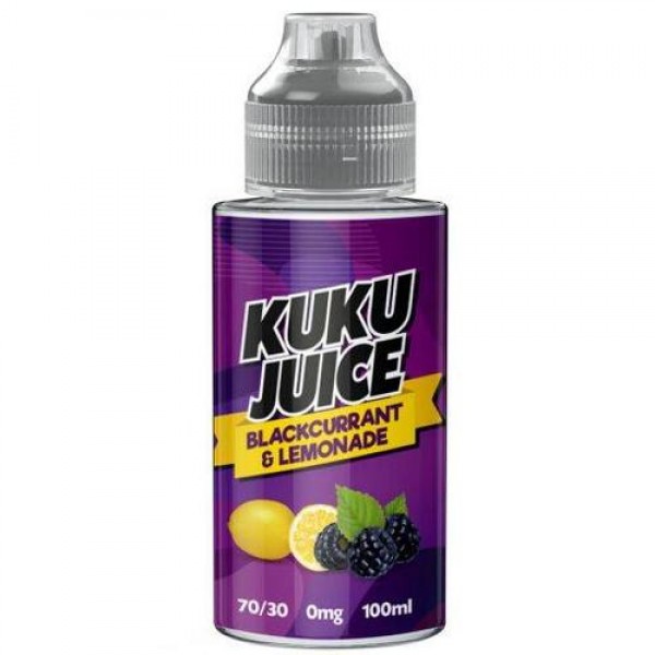 Blackcurrant & Lemonade 100ml E-Liquid By Kuku Juice