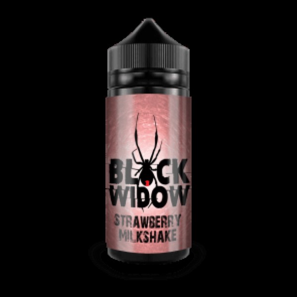 Strawberry Milkshake 100ml E-Liquid By Black Widow | BUY 2 GET 1 FREE