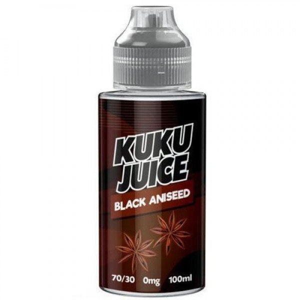 Black Aniseed 100ml E-Liquid By Kuku Juice