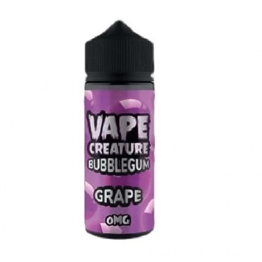 Grape BUBBLEGUM 100ml E-Liquid By Vape Creature | BUY 2 GET 1 FREE