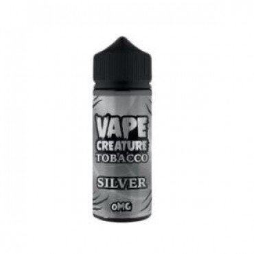 Silver TOBACCO 100ml E-Liquid By Vape Creature | BUY 2 GET 1 FREE