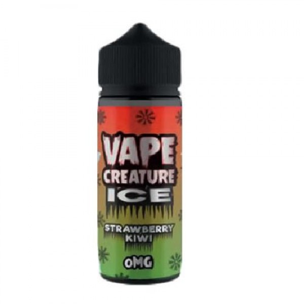 Strawberry Kiwi ICE 100ml E-Liquid By Vape Creature | BUY 2 GET 1 FREE