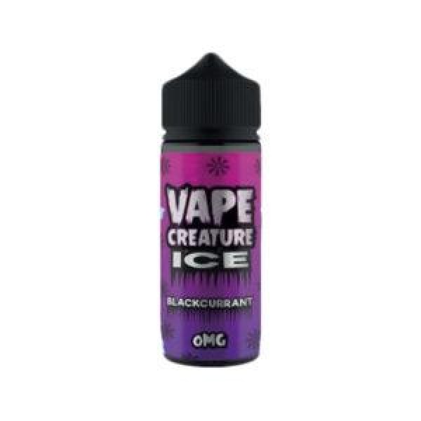 Blackcurrant ICE 100ml E-Liquid By Vape Creature | BUY 2 GET 1 FREE