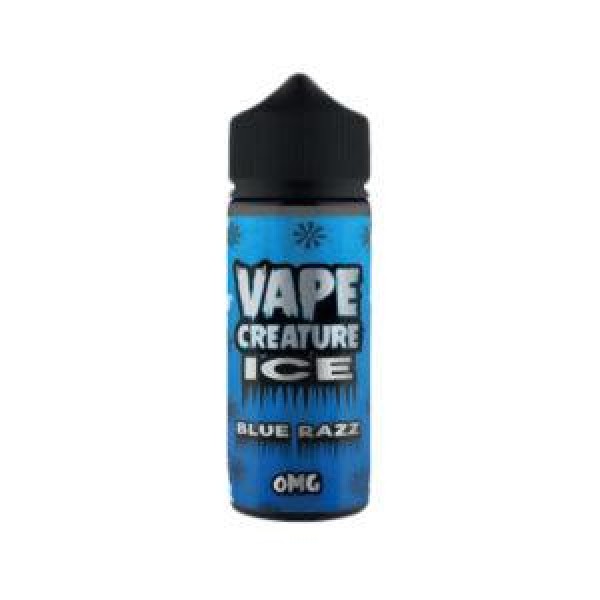 Blue Razz ICE 100ml E-Liquid By Vape Creature | BUY 2 GET 1 FREE