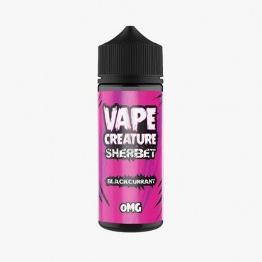 Blackcurrant SHERBET 100ml E-Liquid By Vape Creature | BUY 2 GET 1 FREE