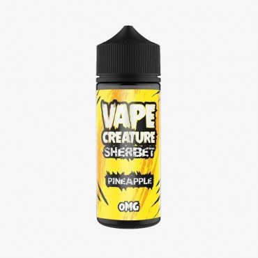 Pineapple SHERBET 100ml E-Liquid By Vape Creature | BUY 2 GET 1 FREE