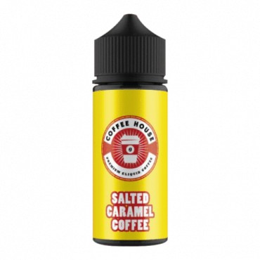 Salted Caramel Coffee 100ml E-Liquid By Coffee House