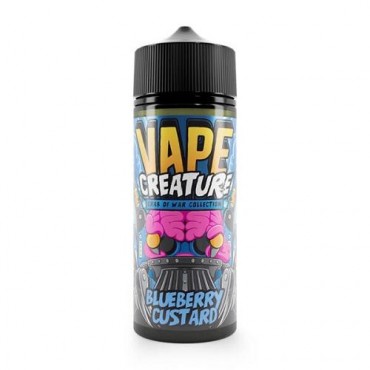 Blueberry CUSTARD 100ml E-Liquid By Vape Creature | BUY 2 GET 1 FREE