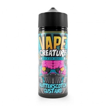 Butterscotch CUSTARD 100ml E-Liquid By Vape Creature | BUY 2 GET 1 FREE