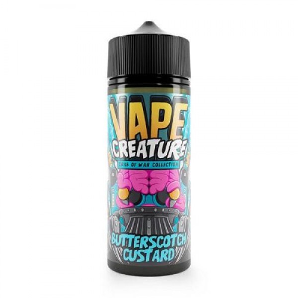 Butterscotch CUSTARD 100ml E-Liquid By Vape Creature | BUY 2 GET 1 FREE