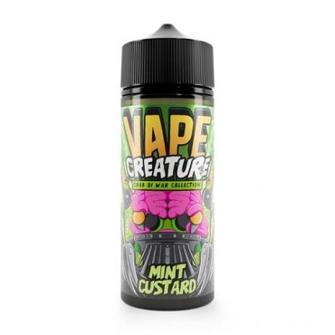 Mint CUSTARD 100ml E-Liquid By Vape Creature | BUY 2 GET 1 FREE