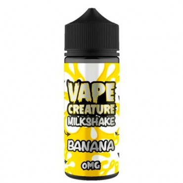 Banana MILKSHAKE 100ml E-Liquid By Vape Creature | BUY 2 GET 1 FREE