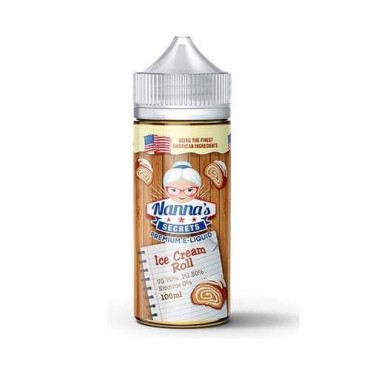 Ice Cream Roll 100ml E-Liquid By Nannas Secrets | BUY 2 GET 1 FREE