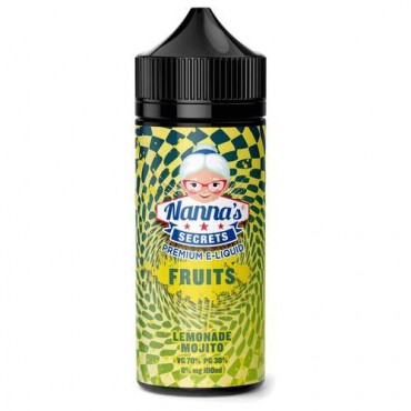 Lemonade Mojito 100ml E-Liquid By Nannas Secrets Fruits | BUY 2 GET 1 FREE
