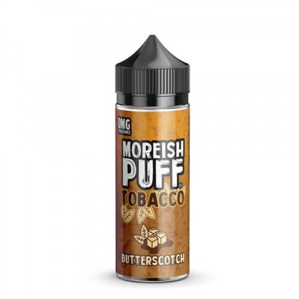 Butterscotch TOBACCO 100ml E-Liquid By Moreish Puff