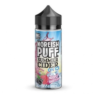 Mixed Berries SUMMER CIDER ON ICE 100ml E-Liquid By Moreish Puff