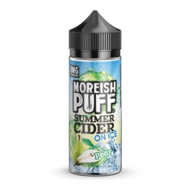 Pear SUMMER CIDER ON ICE 100ml E-Liquid By Moreish Puff