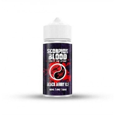 Black Berry Ice E Liquid by Scorpion Blood 100ml