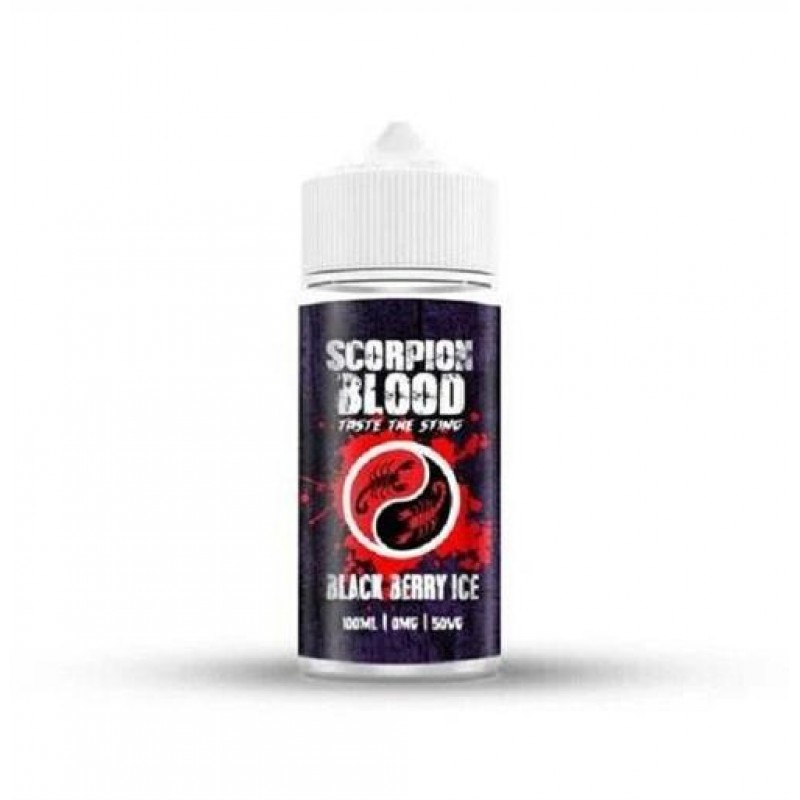 Black Berry Ice E Liquid by Scorpion Blood 100ml