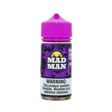 Crazy Grape 100ml E-Liquid By Mad Man