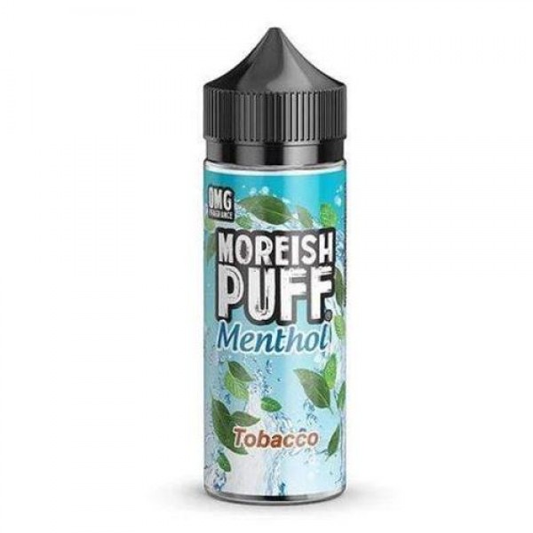 Tobacco MENTHOL 100ml E-Liquid By Moreish Puff