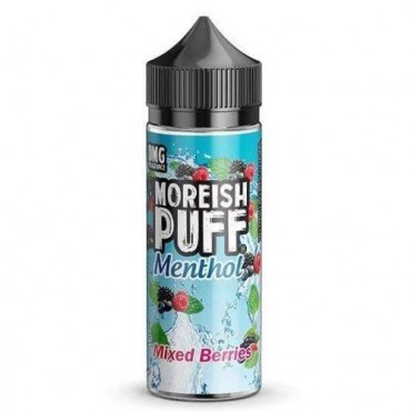 Mixed Berries MENTHOL 100ml E-Liquid By Moreish Puff