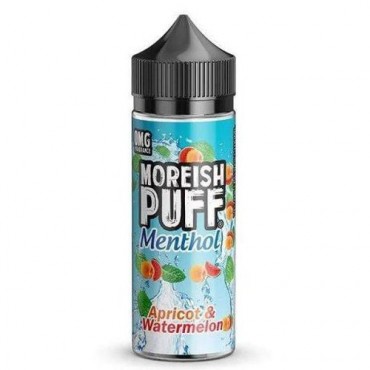 Apricot & Watermelon MENTHOL 100ml E-Liquid By Moreish Puff